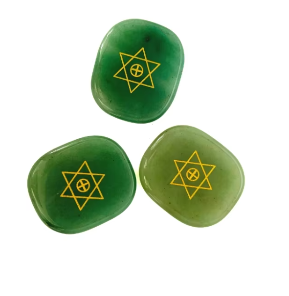 Semi-Precious Stone Crafts Natural crystal Positive power healing Energy Stone Set