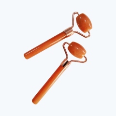 red aventurine cooling stone puffiness removal mini jade roller eyes care