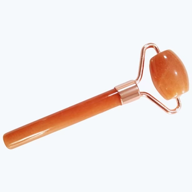 red aventurine cooling stone puffiness removal mini jade roller eyes care