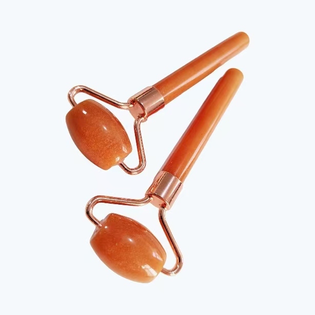 red aventurine cooling stone puffiness removal mini jade roller eyes care