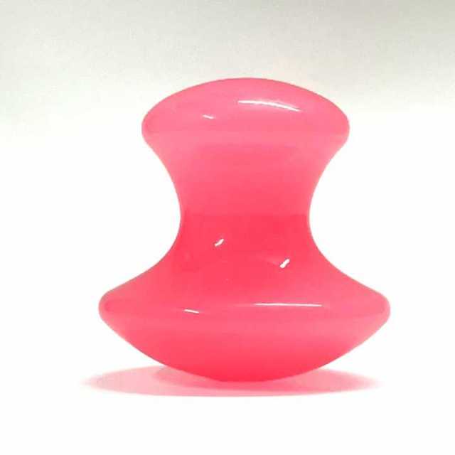 custom logo wholesale resin massager mushroom gua sha for shoulder