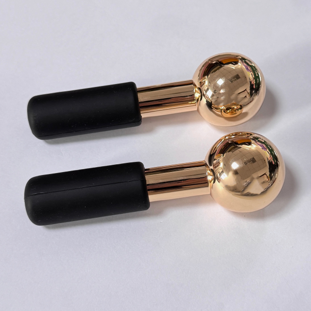 skin care products wholesale customization metal stainless steel face massage ice globes