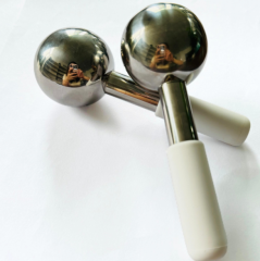 beauty tools anti-aging stainless steel massage products facial ice roller ball