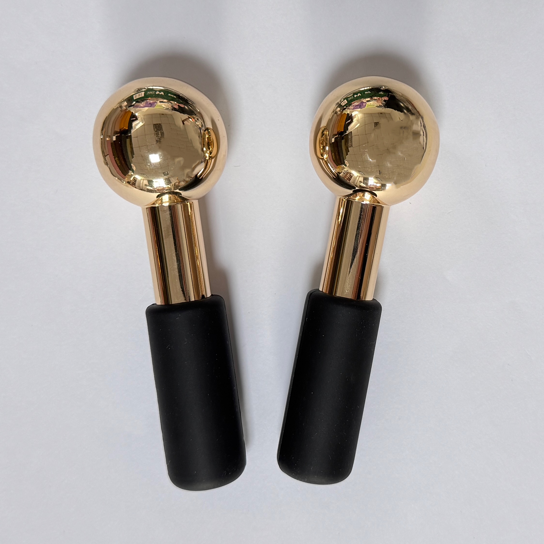 skin care products wholesale customization metal stainless steel face massage ice globes