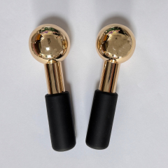 skin care products wholesale customization metal stainless steel face massage ice globes