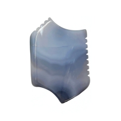 Original Factory Natural Grey Agate Gua Sha Wholesale