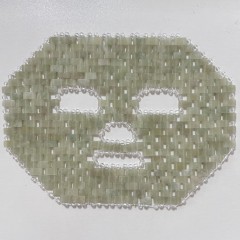 wholesale natural rose quartz beauty salon use mask face massage stone