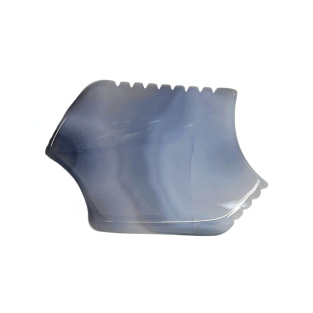 Original Factory Natural Grey Agate Gua Sha Wholesale