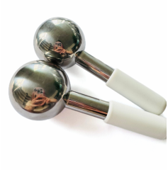 beauty tools anti-aging stainless steel massage products facial ice roller ball