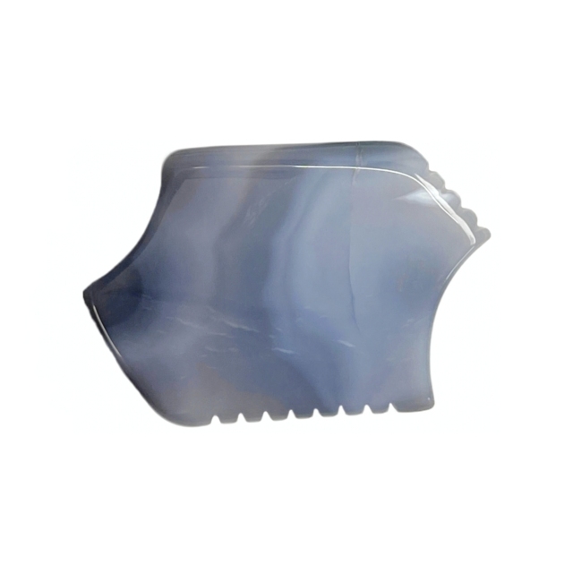 Original Factory Natural Grey Agate Gua Sha Wholesale