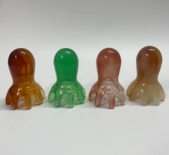 octopus shaped resin Lymphatic Drainage Brush for head