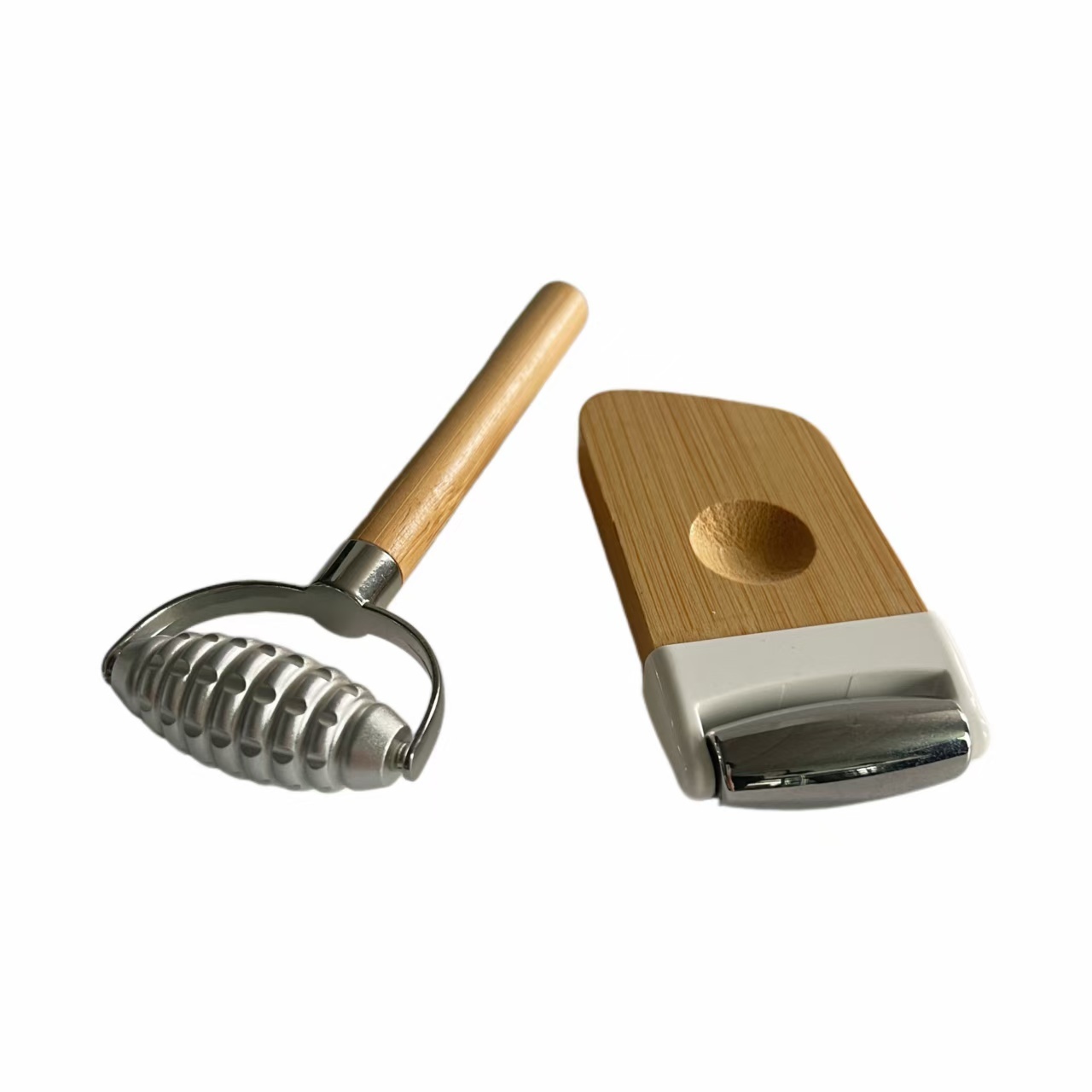 custom logo wholesale manufacturer skin care roller kit wood massager for face