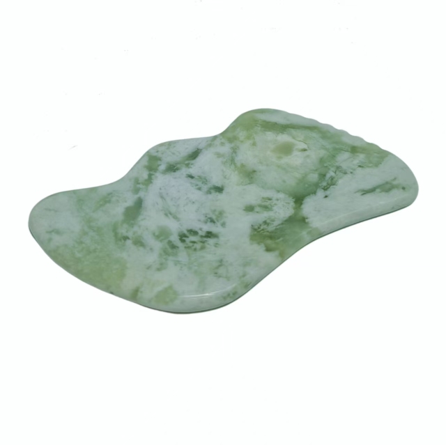 wholesale factory best price hot selling beauty skin care tools xiuyan jade facial roller gua sha set (2-in-1)