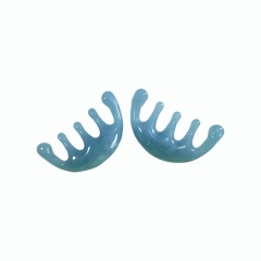 Peine de masaje y gua sha de resina
