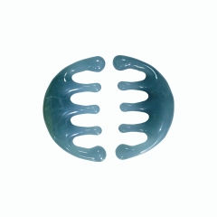 Peine de masaje y gua sha de resina