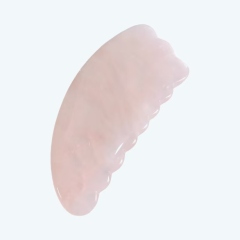 China factory wholesale custom logo healthcare well-being items natural gem body care massage products guasha rose