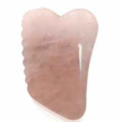 Yingjia Craftwork Factory Wholesale Price Natural Jade rose quartz body gua sha