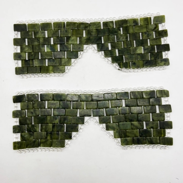 low cost cheap price skin care swelling removal relaxation xiuyan jade stone eye mask