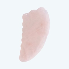 China factory wholesale custom logo healthcare well-being items natural gem body care massage products guasha rose