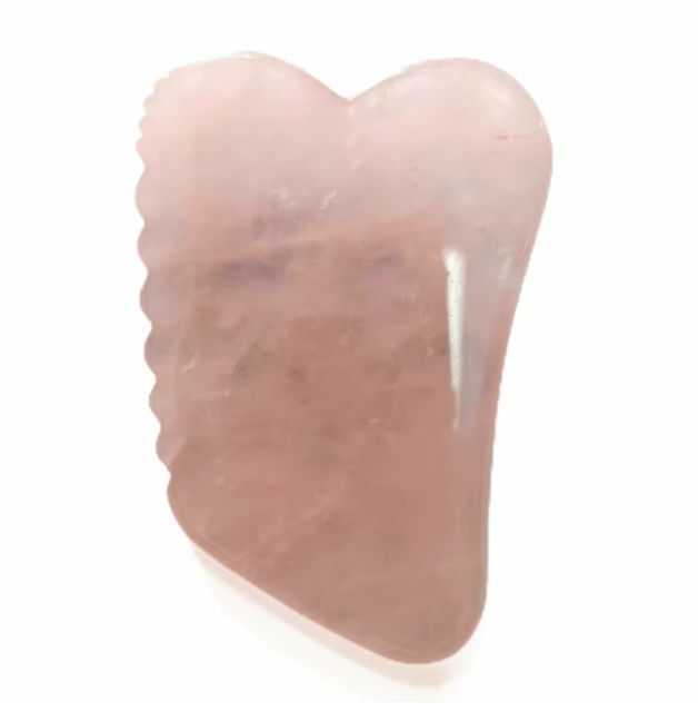 Yingjia Craftwork Factory Wholesale Price Natural Jade rose quartz body gua sha