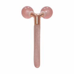 Y shaped cheap price face lifting anti-aging beauty products resin massager 3D roller gua sha set skin care tool