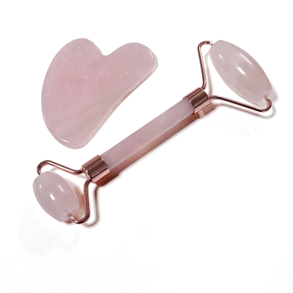 wholesale price women gift 2026 best selling beauty tools natural jade rose quartz jade roller gua sha massager for face lifting