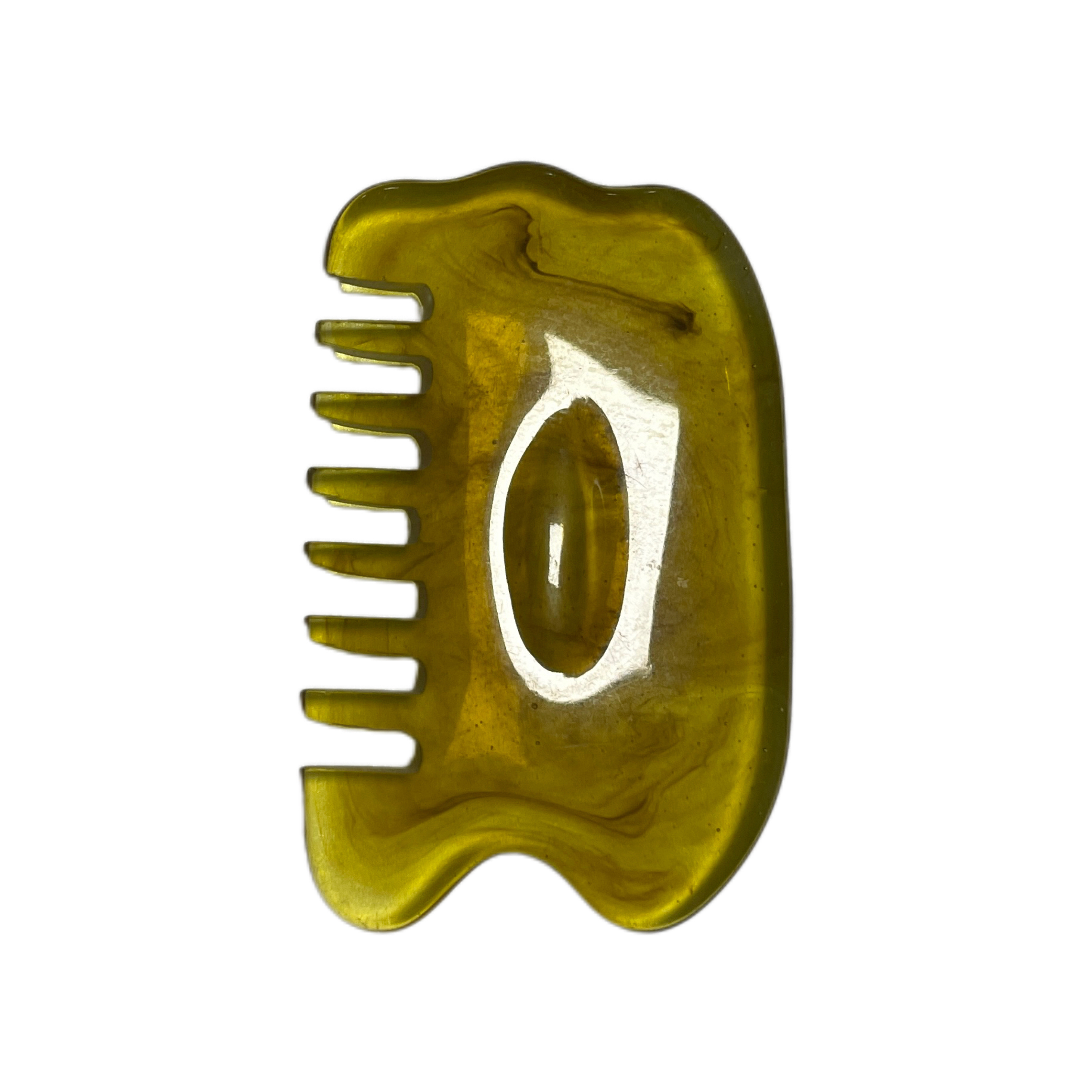 cheap price personalized logo wholesale yellow color resin material facial gua sha