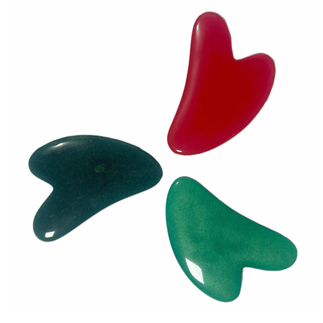 skin care beauty tools low cost cheap price light weight massage tools resin gua sha board for face