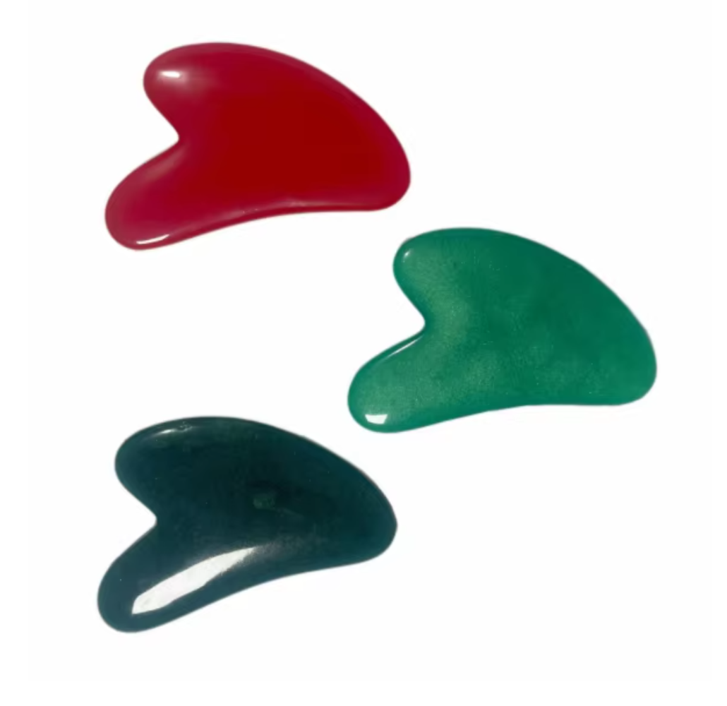 skin care beauty tools low cost cheap price light weight massage tools resin gua sha board for face