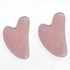 face up beauty tools natural jade rose quartz gua sha