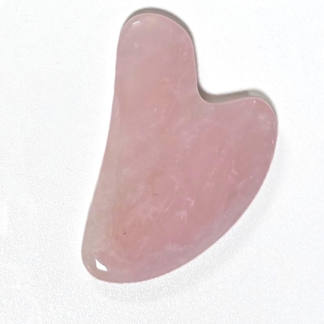 face up beauty tools natural jade rose quartz gua sha