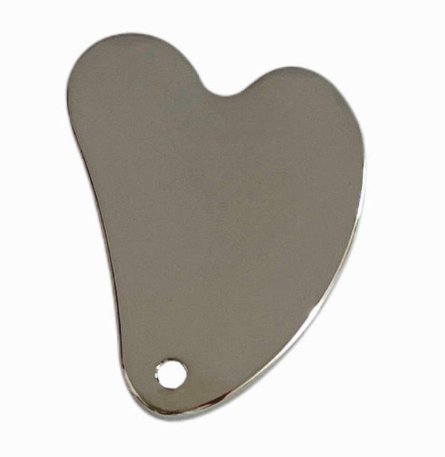 small size zinc alloy beauty set face roller scraping tools metal gua-sha
