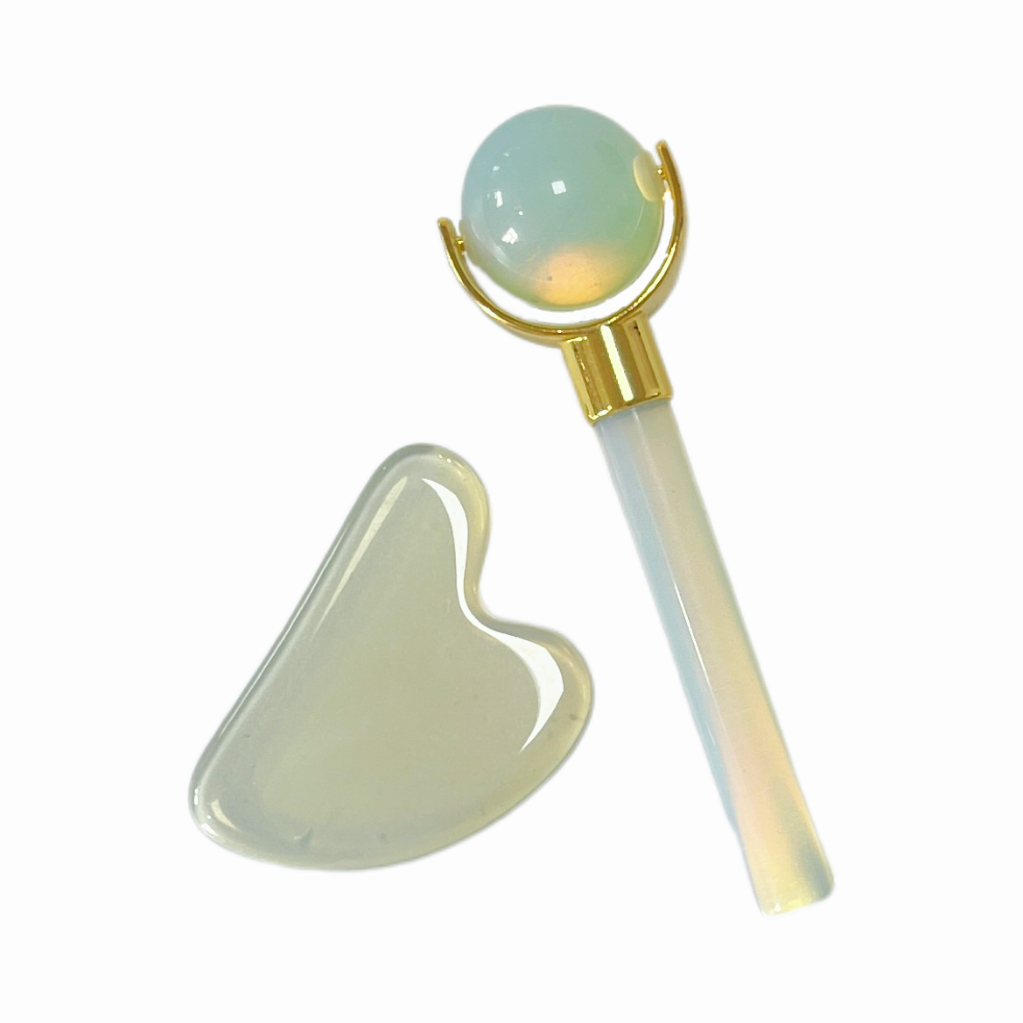 gua sha roller de la cara
