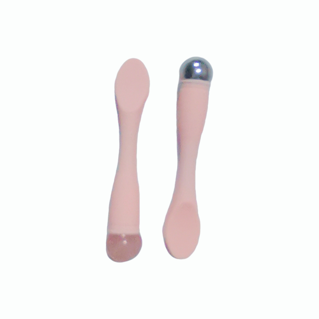 silicone handle eye massage products eye cream spatula