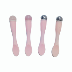 silicone handle eye massage products eye cream spatula
