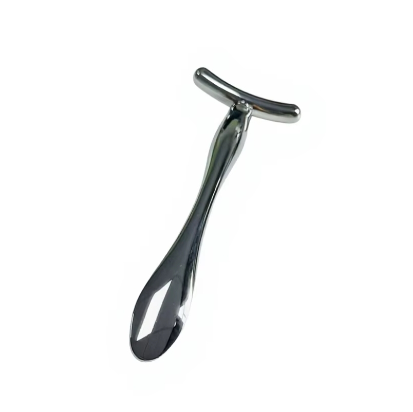  T Shape Eye Cream Massage Stick Facial Lifting Tool Anti-Puffiness Cosmetic Spoon