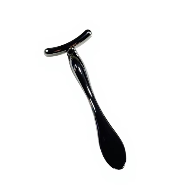  T Shape Eye Cream Massage Stick Facial Lifting Tool Anti-Puffiness Cosmetic Spoon