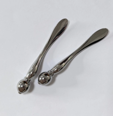wholesale good price metal mini size beauty Eye Roller stick cosmetic absorption enhancement Eye cream massager spoon