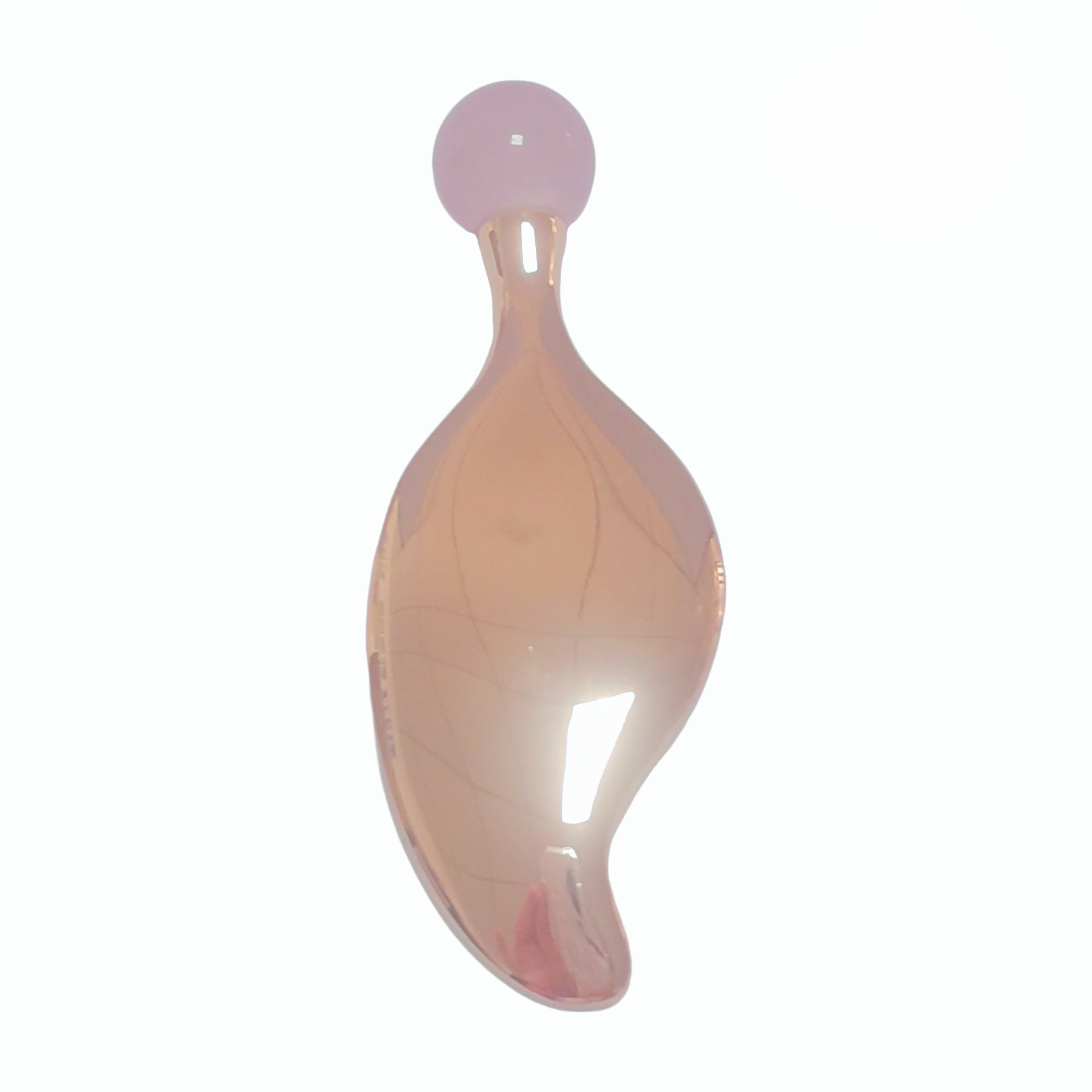 China supplier wholesale eye cream applicator face gua sha natural rose quartz roller massage tools metal eye massager wand for dark circle removal