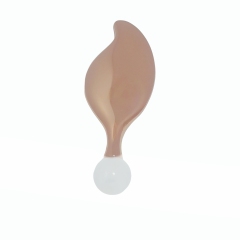 custom logo multifunctional skin care makeup tools metal zinc alloy gua sha white jade roller eye cream massager for eye puffiness removal