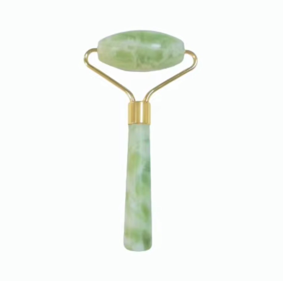 Custom Logo Cheap Price Women Use Beauty Tools Spa Use Gift Single Head Small Size Xiuyan Natural Jade Face Roller Manufacturer