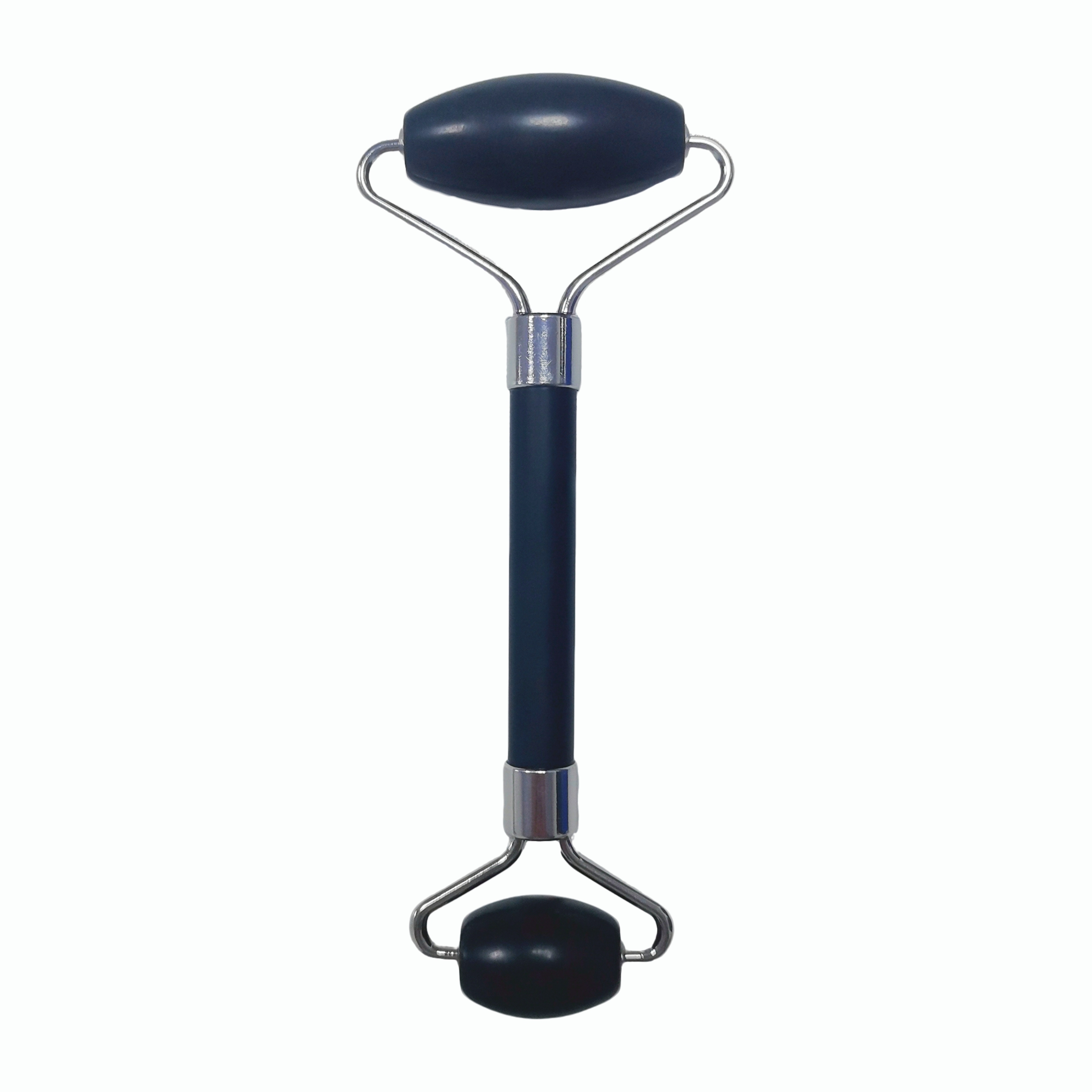 low cost beauty products best wholesale price China Huizhou factory direct sale natural black xiuyan jade double head Face Massage Roller