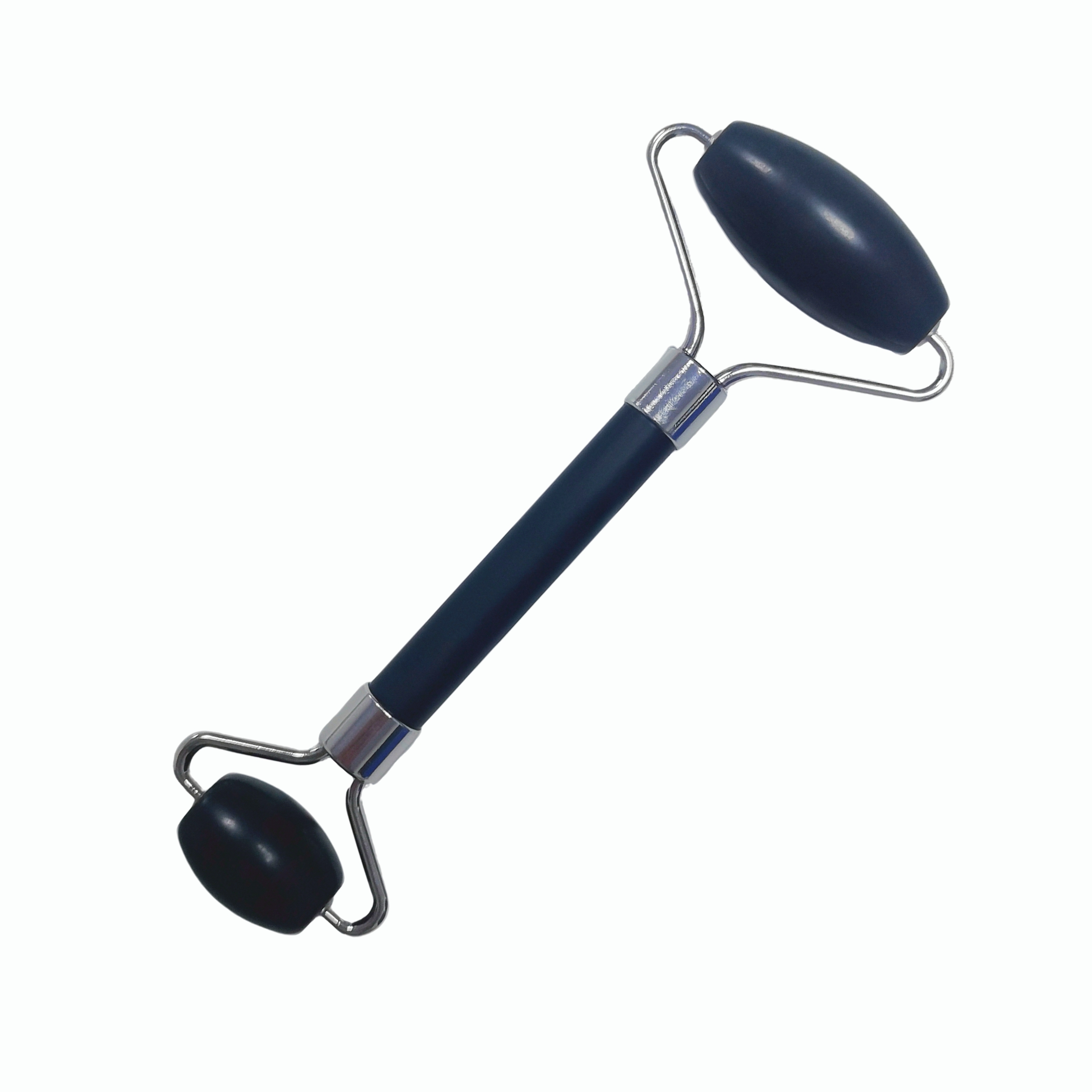 low cost beauty products best wholesale price China Huizhou factory direct sale natural black xiuyan jade double head Face Massage Roller