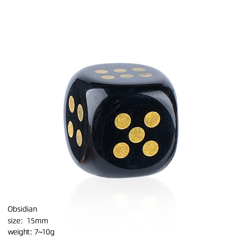 Made in China Factory wholesale custom Premium Leisure & Entertainment Products square die Hand Carved natural jade stone dice for board game