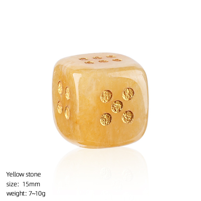 Made in China Factory wholesale custom Premium Leisure & Entertainment Products square die Hand Carved natural jade stone dice for board game