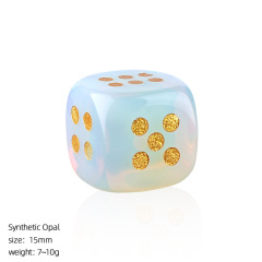 Made in China Factory wholesale custom Premium Leisure & Entertainment Products square die Hand Carved natural jade stone dice for board game