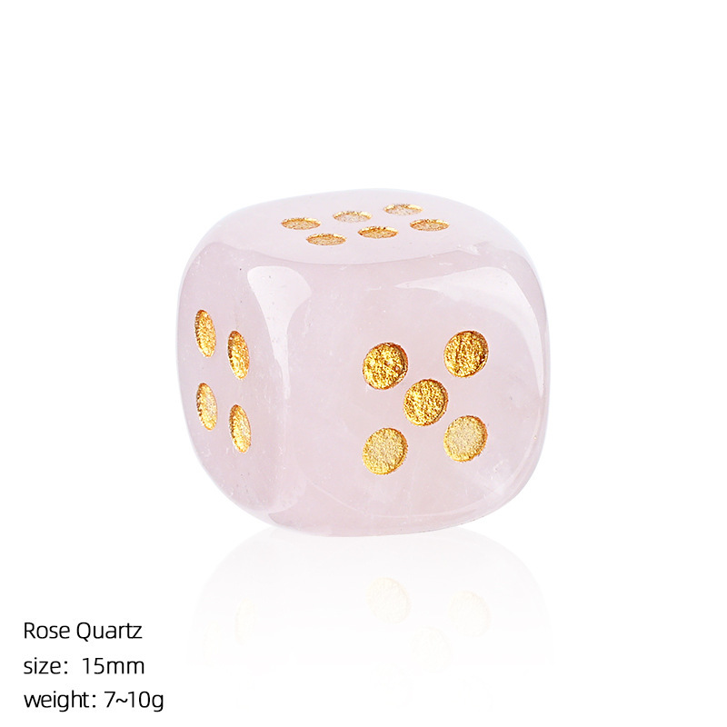 Made in China Factory wholesale custom Premium Leisure & Entertainment Products square die Hand Carved natural jade stone dice for board game