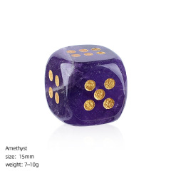 Made in China Factory wholesale custom Premium Leisure & Entertainment Products square die Hand Carved natural jade stone dice for board game