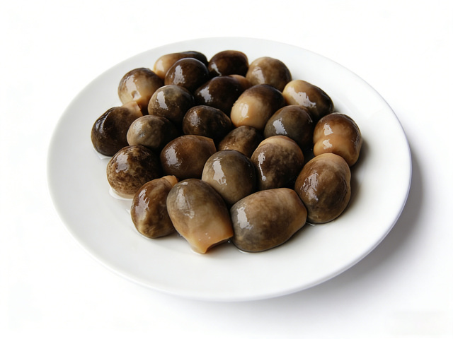 Champignons de paille en conserve