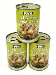 Champignons de paille en conserve